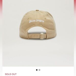 NWT220 cream palm angels cap